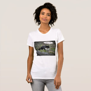 Cat Photo text T-Shirt