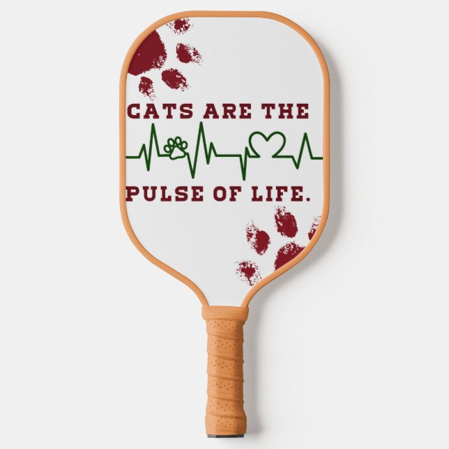 Cat Pickleball Paddle (Front)