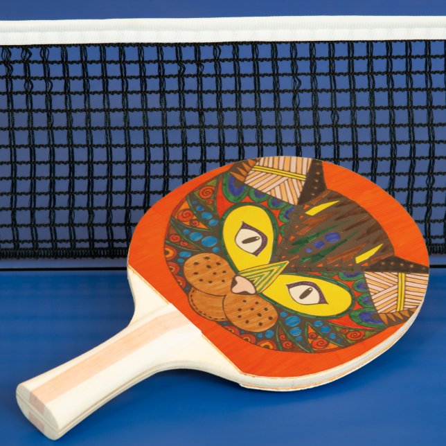 Cat Ping Pong Paddle (Insitu)