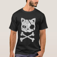 Cat Pirate Lazy Halloween Costume Kitten Skull Cro