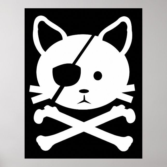 Cat Pirate Poster (Front)