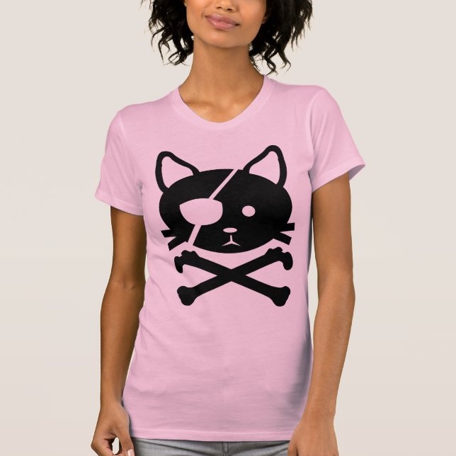 Cat Pirate T-Shirt (Front)