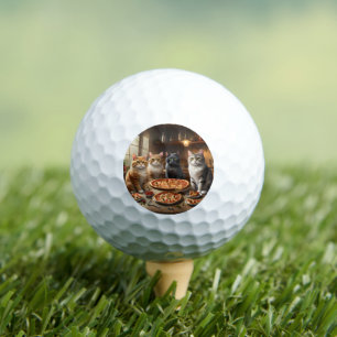 Cat Pizza Night, Golf Balls