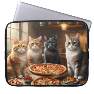 Cat Pizza Night,  Laptop Sleeve