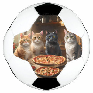 Cat Pizza Night, Soccer Ball