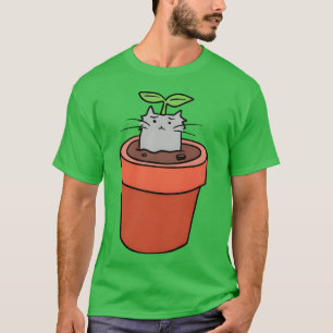 Cat Planter girl T-Shirt