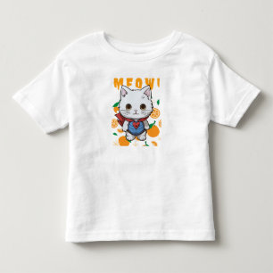 Cat Playful & Vibrant Toddler T-Shirt