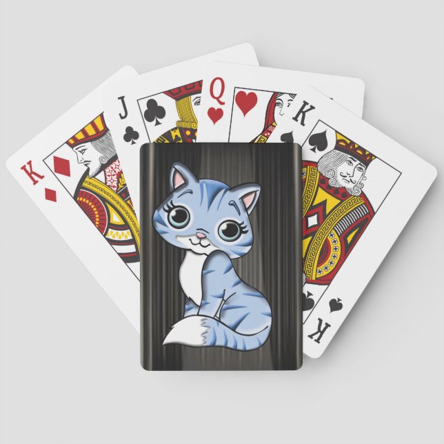 Cat Playing Card Deck (Back)