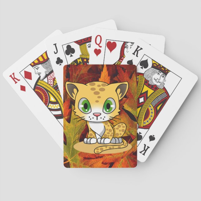 Cat Playing Card Deck (Back)