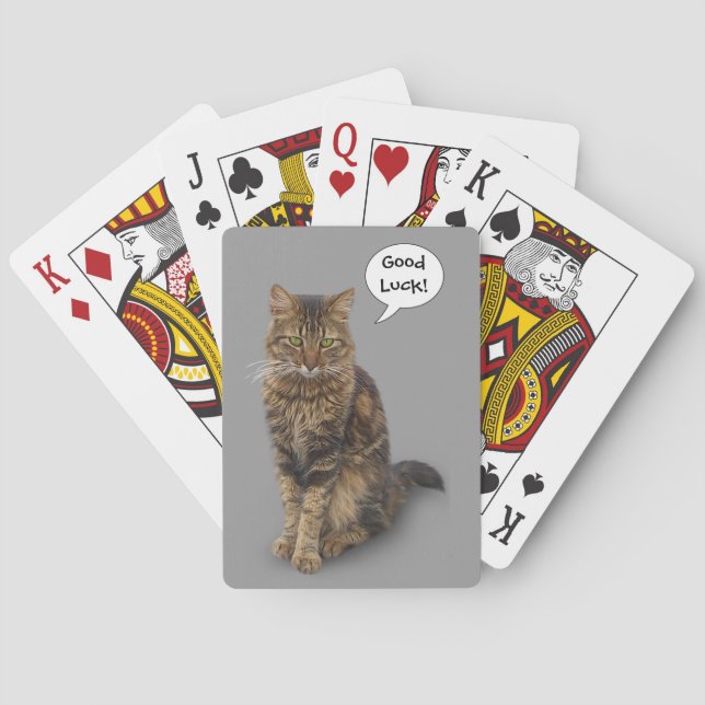 Cat Playing Cards (Back)