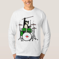 Cat Playing Drums, Funny Cat Playing Drums
