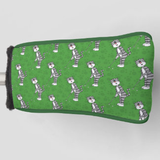 Cat Playing Golf (Putter), Golfer Funny Head Cover