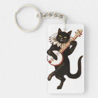 Cat Playing the Banjo