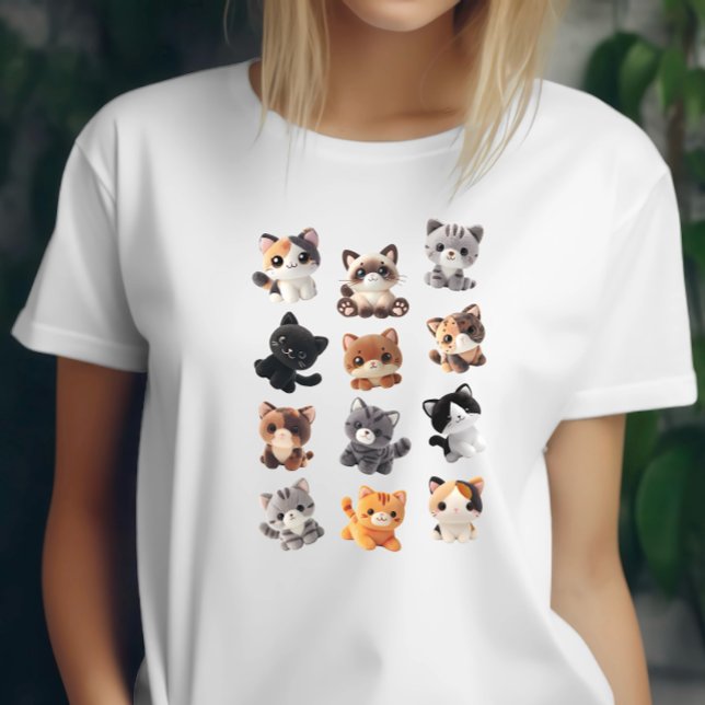 Cat Plush Toy Collection T-Shirt (Creator Uploaded)