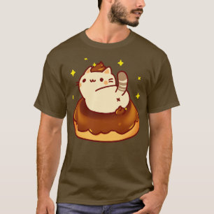 Cat Poo Chocolate Doughnut  T-Shirt