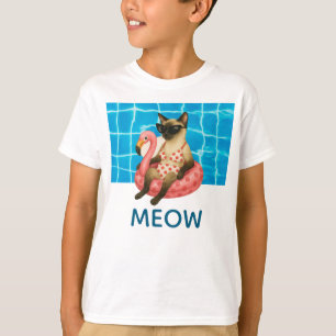 Cat Pool Party T-Shirt