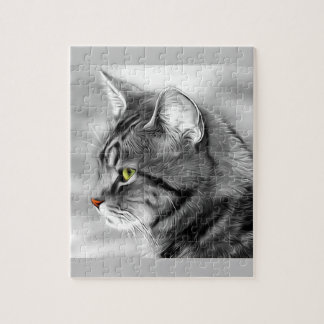 Cat  Portrait Jigsaw Puzzle