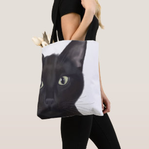Cat, Portrait of Gus Tote Bag