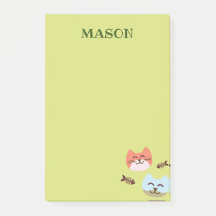 Cat Post-it notes Stationery