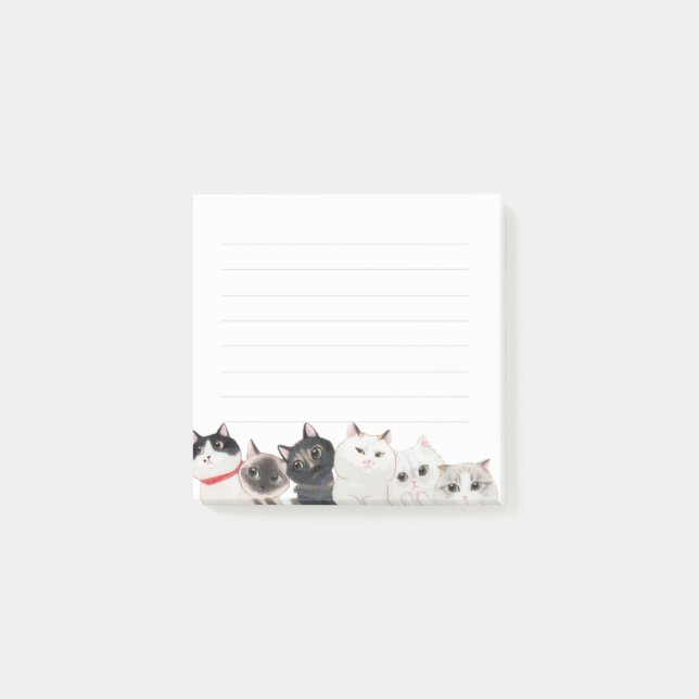 Cat Post it Post-it Notes (Front)