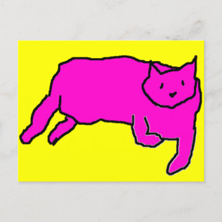 Cat postcard