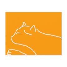 Cat postcard