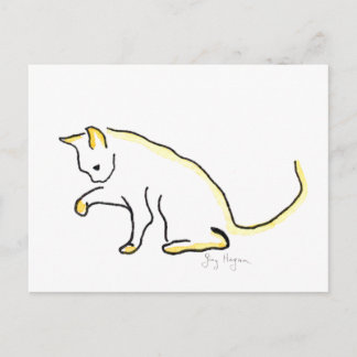 Cat Postcard