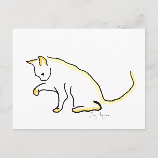Cat Postcard (Front)