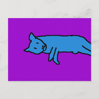 Cat postcard