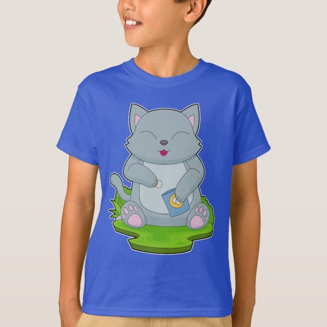 Cat Potato chips T-Shirt (Front)