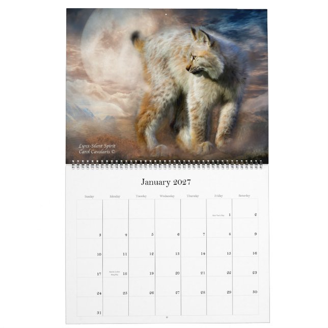 Cat Power Art Calendar 2012 (Jan 2027)