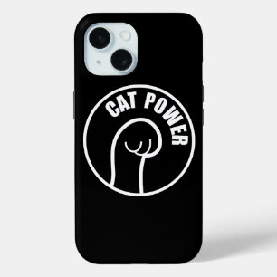 Cat Power iPhone 15 Case