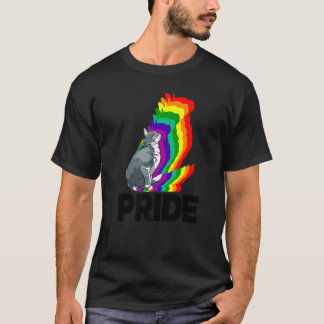 Cat Pride Cat Rainbow Colour  Cat  Kitten  1 T-Shirt