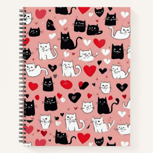 Cat Print Notebook