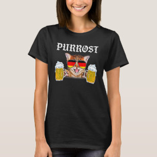 Cat Prost German Octoberfest  Women Purrost T-Shirt