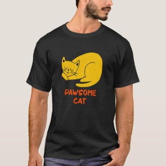 Cat Pun Awesome Motivational Quote Inspirational T-Shirt