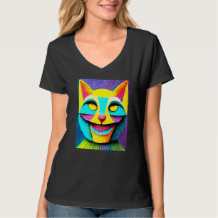 Cat Punk Cyborg Men Women Boys Girls T-Shirt