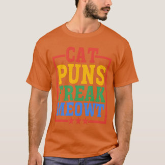 Cat Puns Freak Meowt vintage T-Shirt