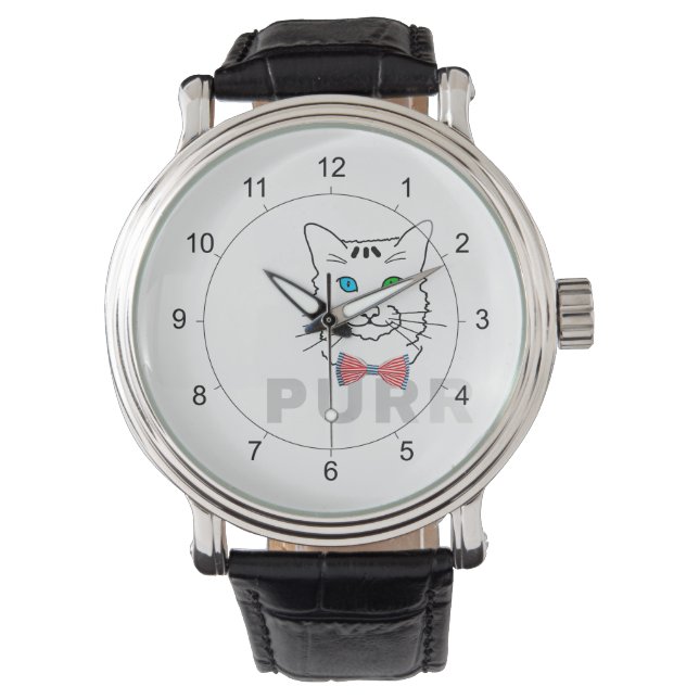 Cat Purr Watch (Front)
