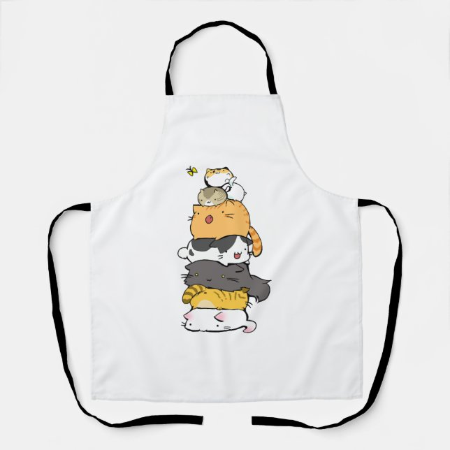 Cat pyramid apron (Front)
