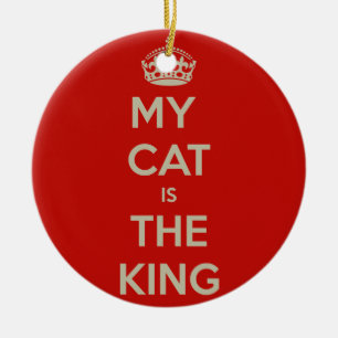 Cat Qoute Ceramic Tree Decoration