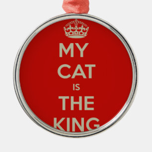 Cat Qoute Metal Tree Decoration