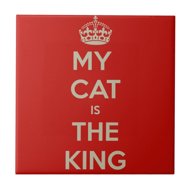 Cat Qoute Tile (Front)
