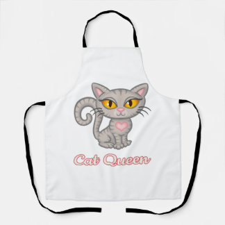 Cat Queen  Apron
