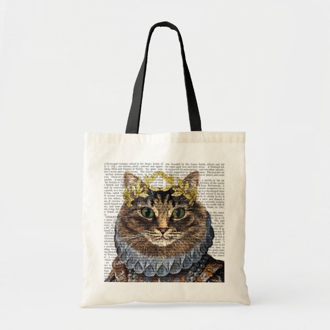 Cat Queen Tote Bag (Front)