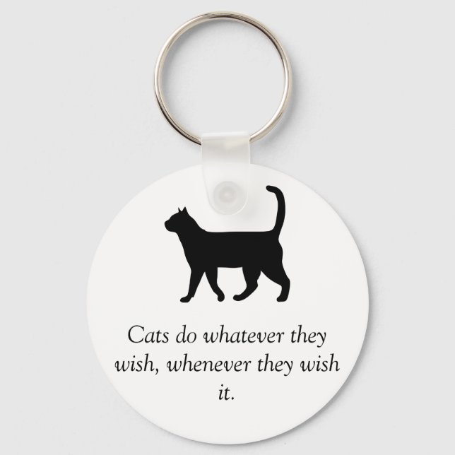 Cat Quote from The Landowner’s Secret Key Ring (Front)