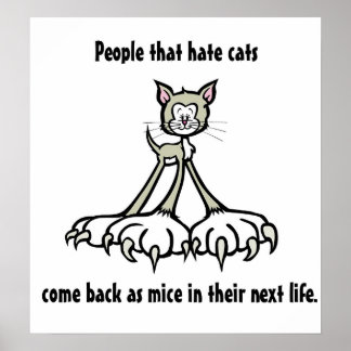 Cat Quotes 3 Poster