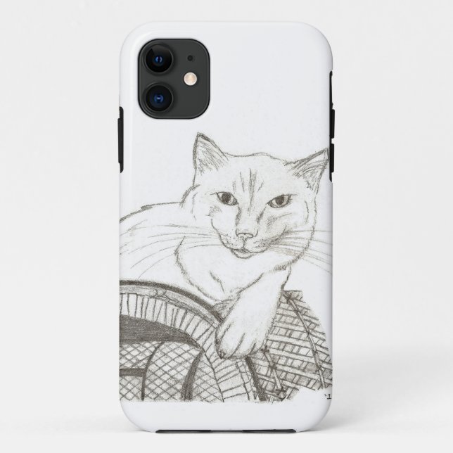 Cat Ragdoll Portrait iPhone 5 Case (Back)