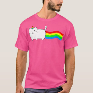 Cat rainbow plus a unicorn T-Shirt