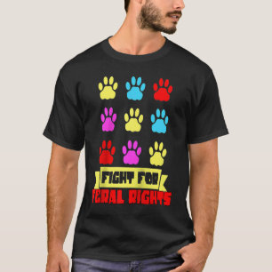Cat RESCUE ANIMAL RIGHTS RESCUE Cat ADOPTION Ragla T-Shirt